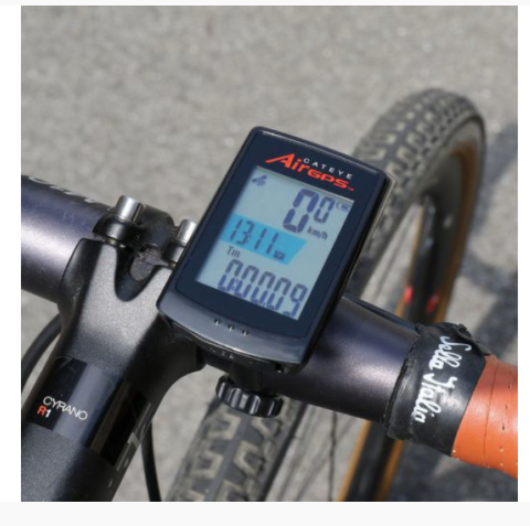 Cateye Fahrradcomputer Air GPS / Schwarz – BKE-DEALS