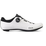 Fizik Rennradschuh Omna Breite Ausführung / Weiß-Schwarz