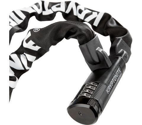 Kryptonite Kettenschloss Kryptolok 990 / Schwarz-Silber