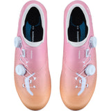 Shimano Rennradschuh RC810 / Schmale Ausführung / Peach-Orange