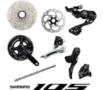 Shimano Komplettgruppe 105 R7100 12-Fach / 172.5 mm