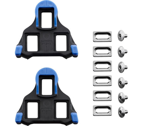 Shimano SPD-SL Schuhplatten / Blau / SM-SH12