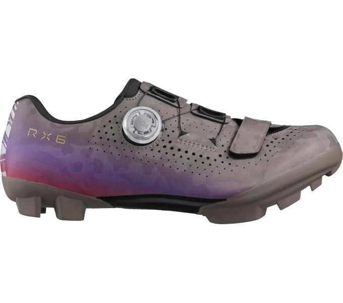 lila damenfahrrad Shimano Gravel Fahrradschuh RX600W / Lila / Damen – BKE-DEALS
