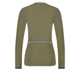 Shimano W's FUTURO Long Sleeves Jersey / Dark Green