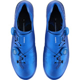Shimano S-PHYRE Rennradschuhe RC910 / Schmale Ausführung / Blau