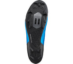 Shimano Fahrradschuhe XC502 / Blau / Breite Ausführung