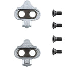 Shimano SPD Schuhplatten / Schwarz und Silber / ohne Gegenplatte