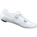 Shimano S-PHYRE Rennradschuhe RC910 / Schmale Ausführung / Weiß