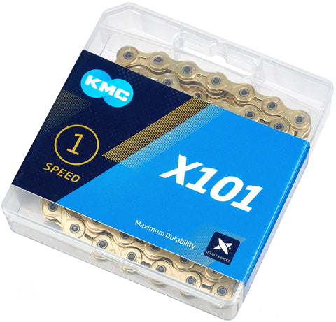 KMC Kette X101 / Gold / 1-Fach