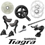 Shimano Komplettgruppe TIAGRA R4000 2x11-fach / verschiedene Größen
