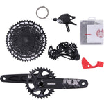 Sram Schaltgruppe NX Eagle Boost / 170 und 175 Kurbellänge / Schwarz