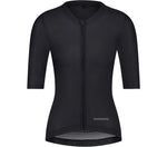Shimano W's PIUMA Short Sleeves Jersey / Schwarz