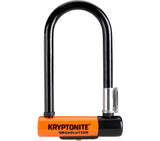 Kryptonite Bügelschloss Evolution Mini-7 mit Kabel / Schwarz-Orange