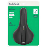 Selle Royal Fahrradsattel Explora Athletic Unisex / Schwarz