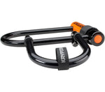 Kryptonite Bügelschloss Messenger Mini+ / Schwarz-Orange