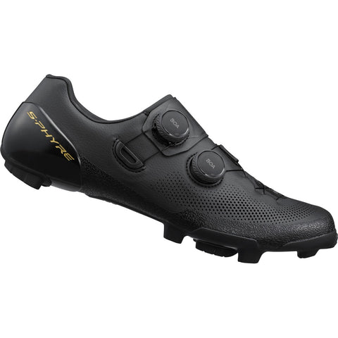 Shimano S-Phyre Gravelschuh RX910 / Schwarz / Breite Ausführung