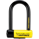 Kryptonite Bügelschloss New York FAHGETTABOUDIT / Schwarz-Gelb