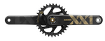 SRAM XX1 Eagle DUB Kurbel 11/12-Fach / Schwarz-Gold