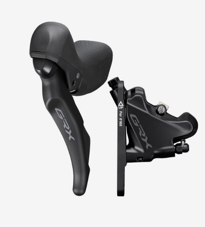 Shimano GRX ST-RX600 Brems-/Schalthebelkombination 1x11-fach mit BR-RX400 Scheibenbremse (vorne oder hinten)