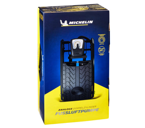 Michelin Doppelzylinder Fußluftpumpe 7 Bar
