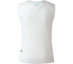 Shimano VERTEX MESH Sleeveless Baselayer / White