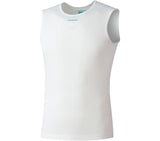 Shimano VERTEX MESH Sleeveless Baselayer / White