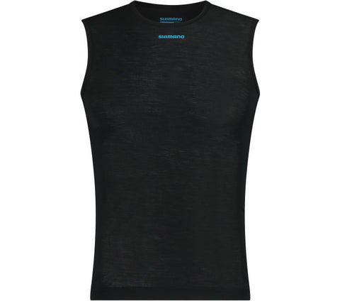 Shimano VERTEX PRIMA Sleeveless Baselayer / Schwarz