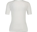 Shimano W's VERTEX Short Sleeve Baselayer / White