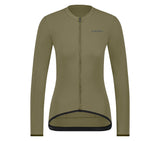 Shimano W's FUTURO Long Sleeves Jersey / Dark Green