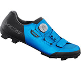 Shimano Fahrradschuhe XC502 / Blau / Breite Ausführung