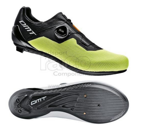 DMT Rennradschuh KR4 / Schwarz-Gelb Reflex / Größe 39