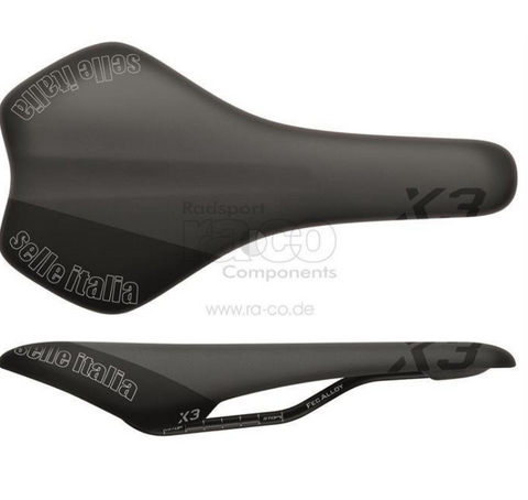Selle Italia X3 Fahrradsattel / Schwarz
