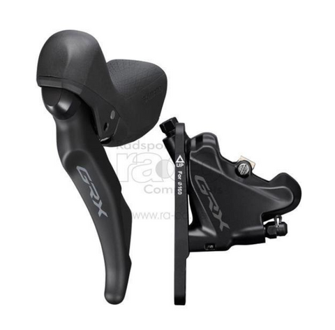 Shimano GRX 600 Scheibenbremse Kit Hydraulisch VR | BL-RX600-L + BR-RX400-F | für 160 mm Rotor