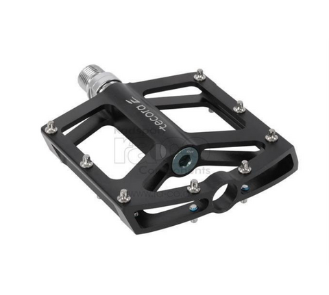 Tecora E All Mountain CNC Flat Pedale / Schwarz