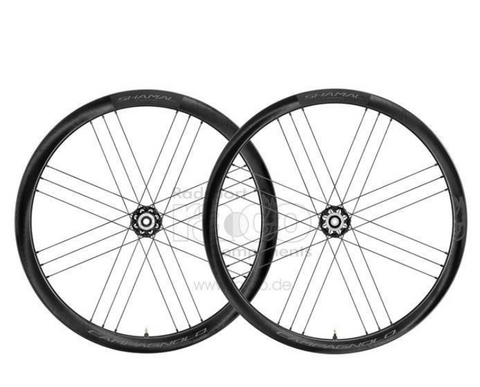 Campagnolo Shamal Carbon C21 Disc 2-Way-Fit Laufradsatz 28 / Drahtreifenfelge