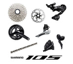 Shimano 105 Schaltgruppe R7000 Disc komplett 2x11-fach