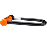 Kryptonite Bügelschloss Evolution Mini-7 mit Kabel / Schwarz-Orange