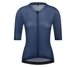 Shimano W's PIUMA Short Sleeves Jersey / Navy