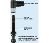 Schwalbe Clik Valve Tubeless Ventile SCV / Schwarz