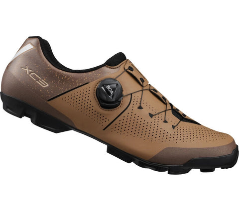 Shimano Fahrradschuhe XC302 / Braun / Breite Ausführung