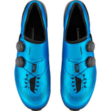 Shimano S-Phyre Gravelschuh RX910 / Blau / Breite Ausführung