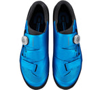 Shimano Fahrradschuhe XC502 / Blau / Breite Ausführung