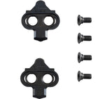 Shimano SPD Schuhplatten / Schwarz und Silber / ohne Gegenplatte