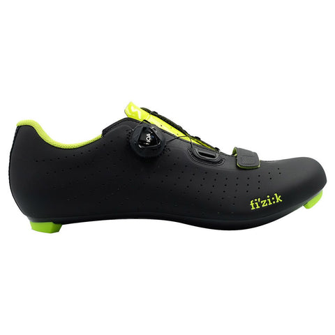 FIZIK Rennschuh Tempo Overcurve R5 / Black Yellow Fluo Herren