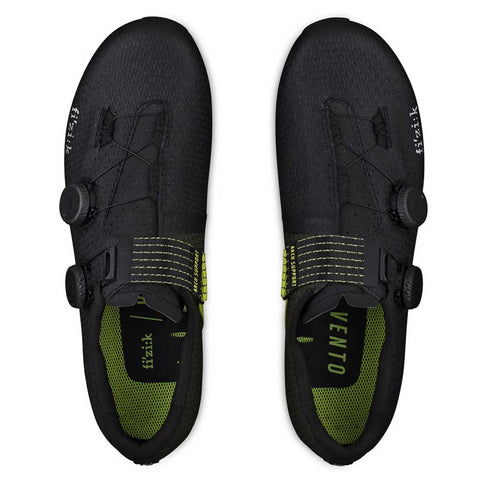 FIZIK Rennschuh Vento Stabilita Carbon / Black Yellow Fluo Damen