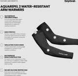 GripGrab AquaRepel 2 Wasserabweisende Armlinge / Schwarz