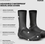 GripGrab AquaShield 2 Wasserdichte Gravel Überschuhe / Schwarz