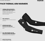 GripGrab PACR Thermo Armlinge / Schwarz