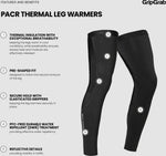 GripGrab PACR Thermo Beinlinge / Schwarz