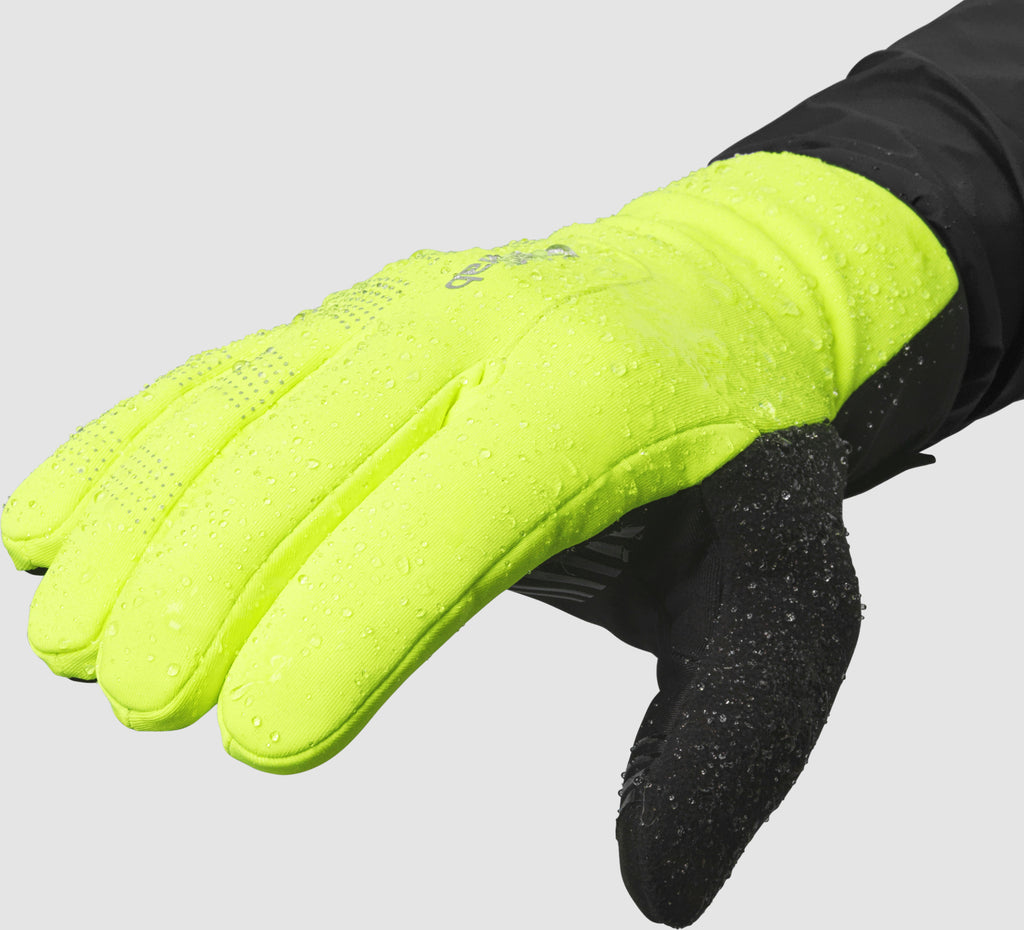 handschuhe gripgrab GripGrab RIDE 2 Wasserdichte Winter Handschuhe / Schwarz-Gelb – BKE-DEALS